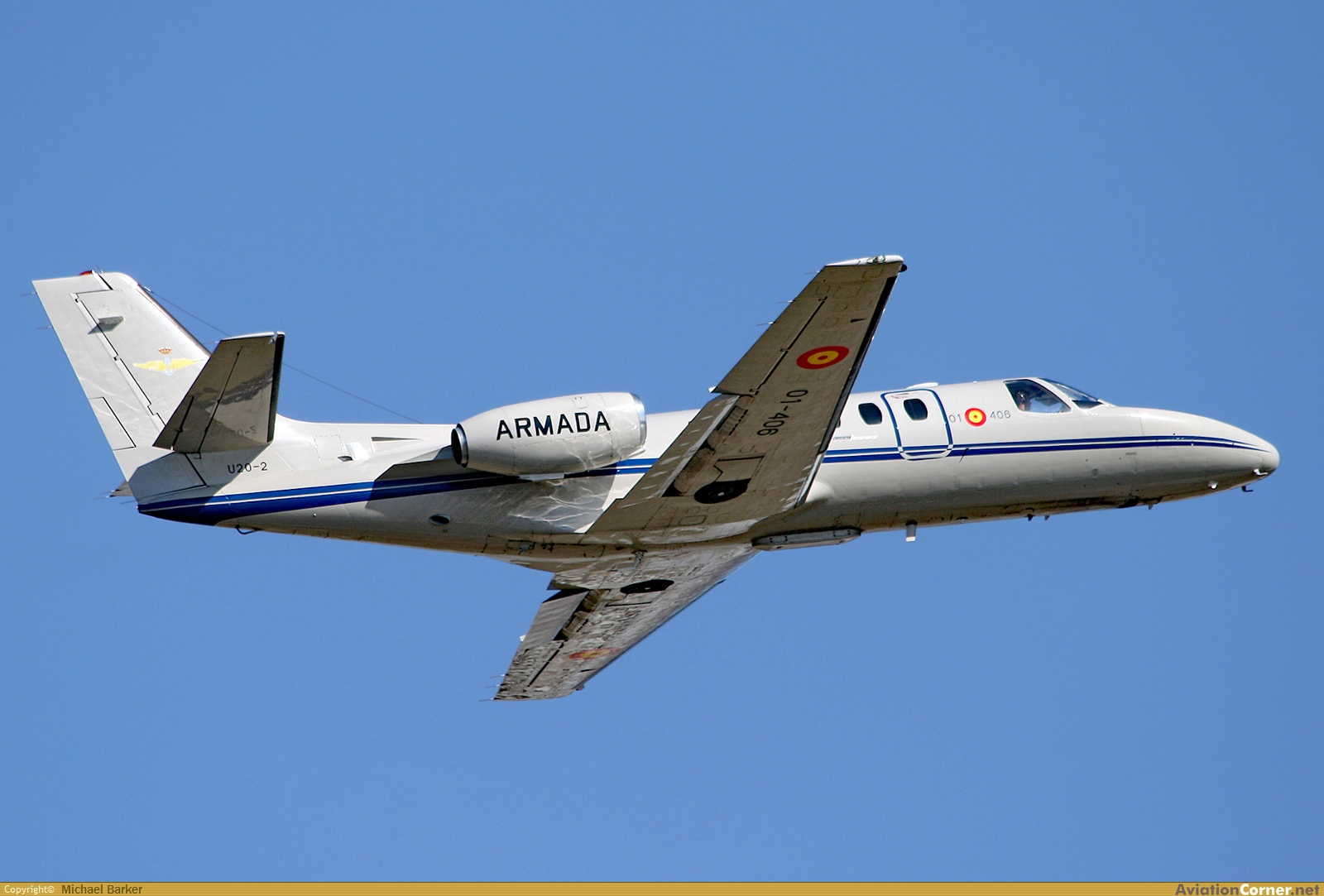 Aircraft photography Cessna 550